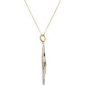 Open Silhouette Necklace or Pendant