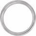 Beveled-Edge Carbon Fiber Inlay Comfort-Fit Band