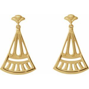 Vintage-Inspired Dangle Earrings