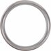 Rose Wood Inlay Comfort-Fit Band