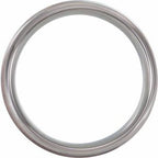 Rose Wood Inlay Comfort-Fit Band