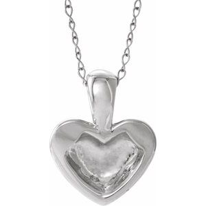 Youth Heart Necklace or Pendant