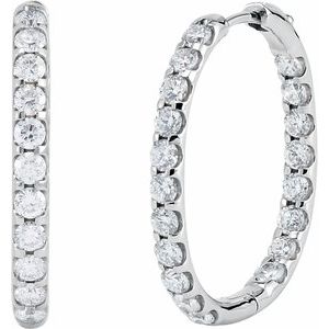 Inside-Outside Hoop Earrings