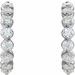 Accented Hoop Earrings