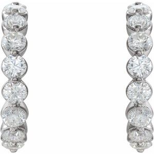 Accented Hoop Earrings