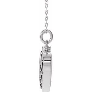 Mom Heart Ash Holder Necklace