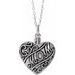 Mom Heart Ash Holder Necklace