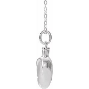 Heart Ash Holder Necklace or Pendant