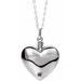 Mom Heart Ash Holder Necklace