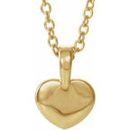 Youth Heart Necklace or Pendant