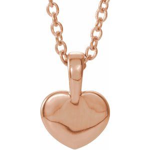 Youth Heart Necklace or Pendant