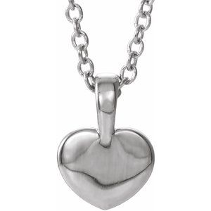 Youth Heart Necklace or Pendant