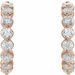 Accented Hoop Earrings