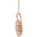 Halo-Style Cluster Necklace or Pendant