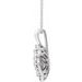 Halo-Style Cluster Necklace or Pendant
