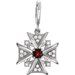 Vintage-Inspired Cross Charm/Pendant