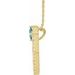 Accented Geometric Necklace or Pendant