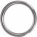 Beveled-Edge Manmade Wood Inlay Comfort-Fit Band
