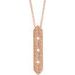 Vintage-Inspired Bar Necklace or Pendant