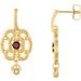 Granulated Earrings