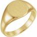 Oval Signet Ring