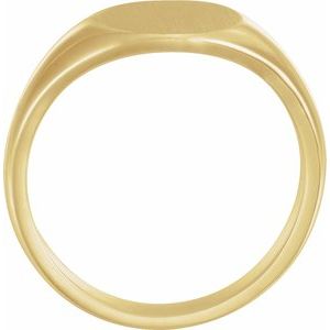 Oval Signet Ring