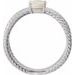 Criss-Cross Cabochon Ring