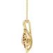 Halo-Style Cluster Necklace or Pendant