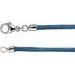 2.25 mm Light Blue Silk Cord Necklace