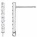 Accented Bar Earring Top