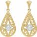 Vintage-Inspired Pearl Earrings