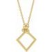 Beaded Geometric Necklace or Pendant