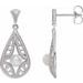 Vintage-Inspired Pearl Earrings