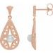 Vintage-Inspired Pearl Earrings