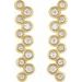 Bezel-Set Bar Earrings