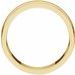 Milgrain Edge Comfort-Fit Flat Band with Satin Finish