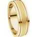 Milgrain Edge Comfort-Fit Flat Band with Satin Finish