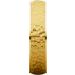 Stepped-Edge Comfort-Fit Half Round Band with Hammer Finish