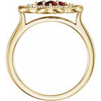 Clover Ring