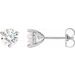 Round 3-Prong Stuller Moissanite™ Stud Earrings