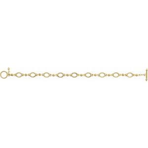 Granulated Link Bracelet