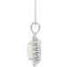 Halo-Style Necklace or Pendant