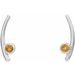Bezel-Set Ear Climbers
