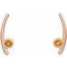 Bezel-Set Ear Climbers