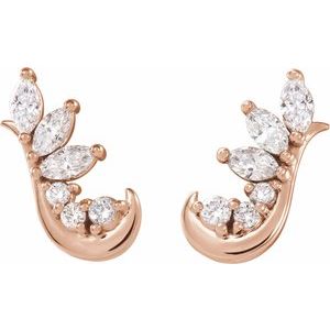 Accented Ear Climbers