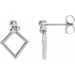 Beaded Geometric Earrings