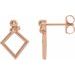 Beaded Geometric Earrings