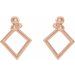 Beaded Geometric Earrings