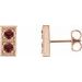 Two-Stone Earrings