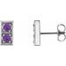 Two-Stone Earrings